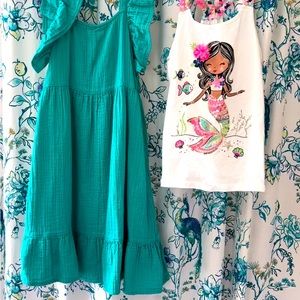 Dress and tank top bundle